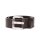 DIESEL Mens Belt - B-STAR II, Genuine Leather, Metal Buckle Clasp Brown 85 cm