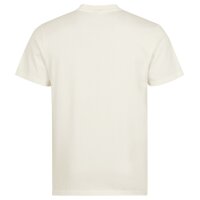 FILA Herren T-Shirt BUEK - Rundhals, Kurzarm, Baumwolle, Jersey, Logo Stickerei Ecru M