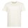 FILA Mens T-Shirt BUEK - Round neck, Short sleeve, Cotton, Jersey, Logo Embroidery Ecru M (Medium)