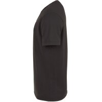 FILA Herren T-Shirt BUEK - Rundhals, Kurzarm, Baumwolle, Jersey, Logo Stickerei Schwarz S