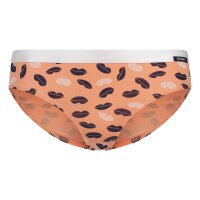 SKINY Mädchen Slip, 2er Pack - Rio-Slip, Briefs, Unterhose, Cotton Stretch Schwarz/Orange 164