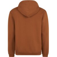 FILA Mens Hoodie BISCHKEK - Sweatshirt, Sweater, Hood, Long sleeve, Logo Brown S (Small)