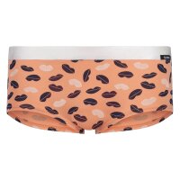 SKINY Girls Briefs, Pack of 2 - Panties, Cotton Stretch Black/Orange 164 (12-13 years)