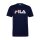 FILA Unisex T-Shirt - BELLANO tee, Rundhals, Kurzarm, Baumwolle, Logo