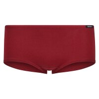 SKINY girls pants, pack of 2 - boyleg shorty, cotton stretch Red/White 140 (8-9 years)