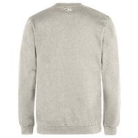 FILA unisex sweatshirt - BARBIAN crew sweat, round neck, long sleeve, logo print Grey S (Small)