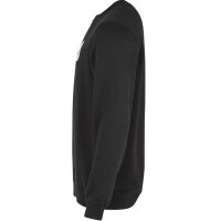 FILA unisex sweatshirt - BARBIAN crew sweat, round neck, long sleeve, logo print Black XS (X-Small)