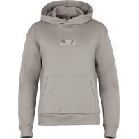 FILA Damen Hoodie BAICOI - Sweatshirt, Sweater, Kapuze, Langarm, Logo Stickerei Grau XL
