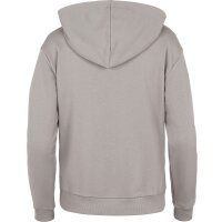 FILA Damen Hoodie BAICOI - Sweatshirt, Sweater, Kapuze, Langarm, Logo Stickerei Grau XL