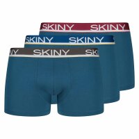 SKINY Herren Pants 3er Pack - Unterwäsche, Unterhose, Baumwolle, Logobund, einfarbig