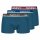 SKINY Mens Pants 3-Pack - Underwear, Underpants, Cotton, Logo Waistband, solid color