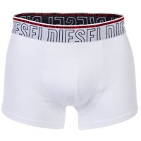 DIESEL Herren Boxershorts, 3er Pack - UMBX-DAMIENTHREEPACK, Trunks, Cotton Stretch Schwarz/Weiß 2XL