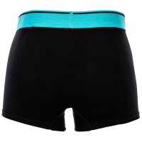 DIESEL Herren Boxershorts, 3er Pack - UMBX-DAMIENTHREEPACK, Trunks, Cotton Stretch Schwarz/Blau/Gelb 2XL