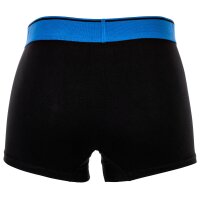 DIESEL Herren Boxershorts, 3er Pack - UMBX-DAMIENTHREEPACK, Trunks, Cotton Stretch Schwarz/Blau/Gelb 2XL