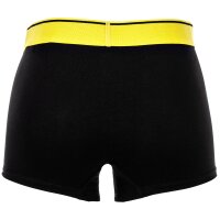 DIESEL Herren Boxershorts, 3er Pack - UMBX-DAMIENTHREEPACK, Trunks, Cotton Stretch Schwarz/Blau/Gelb 2XL