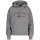 GANT Damen Sweatshirt - D1. USA Hoodie, Kapuzen-Pullover, Logo Stickerei Grau S