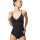 SKINY Ladies Bodysuit - Underwear, Spaghetti Straps, lace, V-Neck, unicolored Black 36