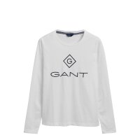 GANT Damen T-Shirt - LOCK UP, Longsleeve, langarm,...