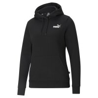 PUMA Damen Hoodie - ESS Small Logo Hoodie, Rundhals, Langarm, Kapuze, uni