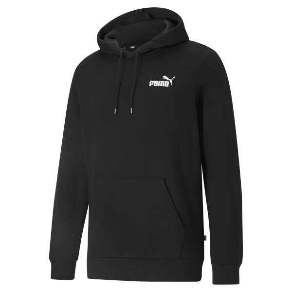 PUMA Herren Hoodie - ESS Small Logo Hoodie FL, Kapuzen-Pullover, Logo, uni