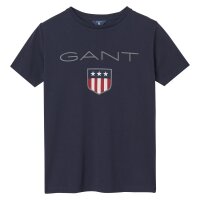 GANT Boys T-Shirt - Teen Boys SHIELD Logo, short-sleeved,...