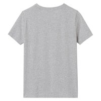 GANT Jungen T-Shirt - Teen Boys SHIELD Logo, Kurzarm, Rundhals, Baumwolle, uni Grau 146/152