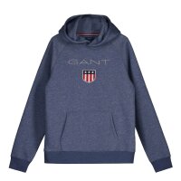 GANT Boys Sweatshirt - Teen Boys SHIELD Hoodie, hooded sweatshirt, logo, uni