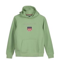 GANT Jungen Sweatshirt - Teen Boys SHIELD Hoodie, Kapuzen-Pullover, Logo, uni