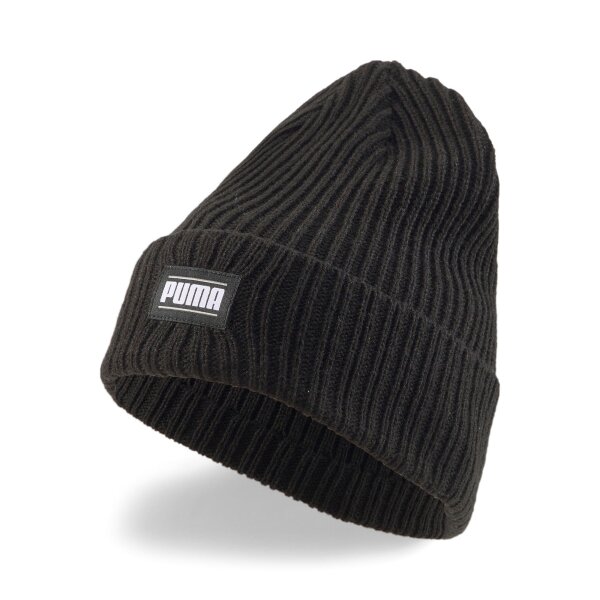 PUMA Unisex Beanie - Ribbed Classic Cuff Beanie, One Size, Unicoloured