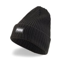 PUMA Unisex Mütze - Ribbed Classic Cuff Beanie, One Size, einfarbig