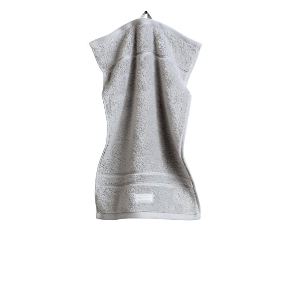GANT Guest Towel, Organic Premium Towel - 30x50 cm, Terrycloth Grey