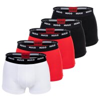 HUGO Mens Boxer Shorts, 5 Pack - Trunks Five Pack, Logo,...