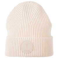 JOOP! Damen Mütze - Beanie, Krempe, Ripp-Strick, mit Wolle, One Size
