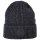 JOOP! ladies hat - ANIK, beanie, brim, ribbed knit, with wool, One Size