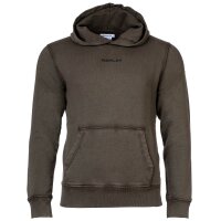 REPLAY Mens Hoodie - Sweatshirt, Hood, Organic Cotton, Kangaroo Pocket, Logo