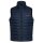 HUGO Mens Quilted Vest - Bentino2221, sleeveless jacket, zipper, stand-up collar, uni