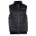 A|X ARMANI EXCHANGE Mens Down Vest - Quilted Vest, Zipper, sleeveless, solid color Black M (Medium)