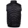 A|X ARMANI EXCHANGE Mens Down Vest - Quilted Vest, Zipper, sleeveless, solid color Black M (Medium)