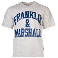 Franklin & Marshall Herren T-Shirt - Rundhals,...