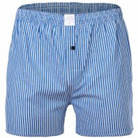 MG-1 Mens Woven Boxer, 6-pack - Classic Boxer Shorts, patterned, economy pack Red/Blue/Navy 2XL (2X-Large)
