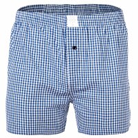 MG-1 Mens Woven Boxer, 6-pack - Classic Boxer Shorts, patterned, economy pack Red/Blue/Navy 2XL (2X-Large)
