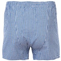 MG-1 Mens Woven Boxer, 6-pack - Classic Boxer Shorts, patterned, economy pack Red/Blue/Navy 2XL (2X-Large)