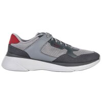 BOSS Mens Sneaker - Dean Runn memx, Sneaker, Casual, Material Mix, Logo Dark grey EUR 41 (UK 7)
