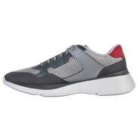 BOSS Mens Sneaker - Dean Runn memx, Sneaker, Casual, Material Mix, Logo Dark grey EUR 41 (UK 7)