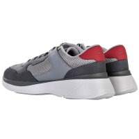 BOSS Mens Sneaker - Dean Runn memx, Sneaker, Casual, Material Mix, Logo Dark grey EUR 41 (UK 7)