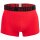 HOM Mens Boxer Shorts, 2-Pack - HOM Boxerlines #2, Cotton Black/Red S (Small)