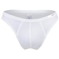 HOM Mens Comfort Micro Brief - Tencel soft, briefs, underwear, solid color White S (Small)