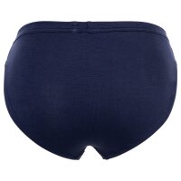 HOM Mens Comfort Micro Brief - Tencel soft, briefs, underwear, solid color Dark blue S (Small)