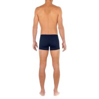 HOM Herren Boxershorts - Comfort Boxer Brief HO1, Tencel soft, Unterwäsche, einfarbig Dunkelblau S