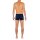 HOM Herren Boxershorts - Comfort Boxer Brief HO1, Tencel soft, Unterwäsche, einfarbig Dunkelblau S